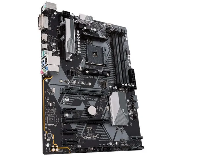 ASUS PRIME B450-PLUS материнская плата для настольного компьютера AURA RGB Изменение цвета ATX плата DDR4