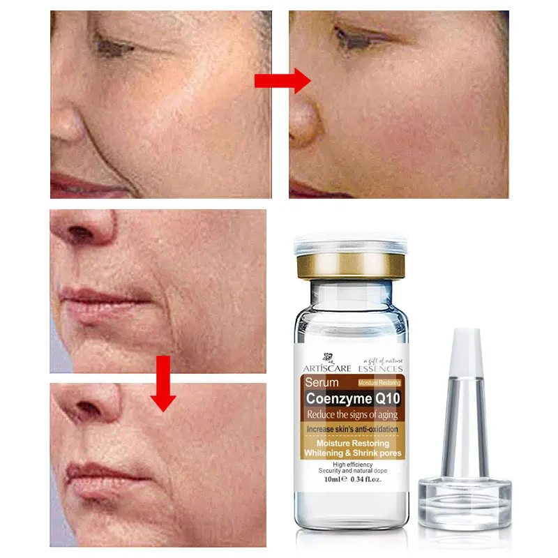 ARTISCARE уход за кожей Коэнзим Q10 против морщин и против старения увлажняющий контроль с маслом отбеливающая сыворотка уход за лицом крем красота