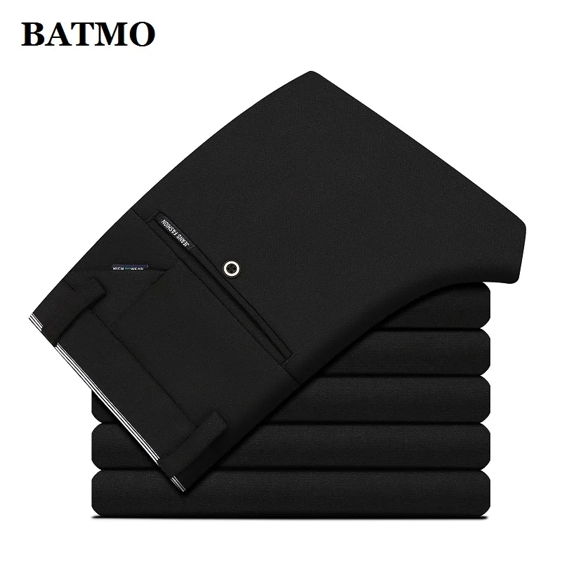 Мужские брюки карандаш BATMO повседневные облегающие mne's slim большие размеры 28 40