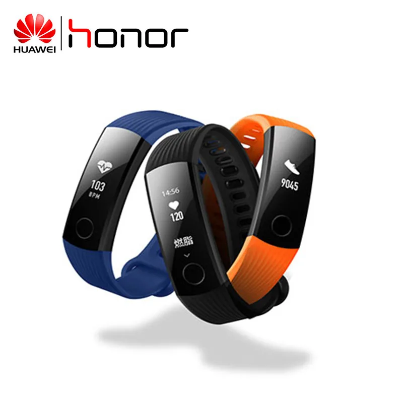 Смарт браслет HUAWEI HONOR Band 3 фитнес трекер сердечного ритма водонепроницаемый в