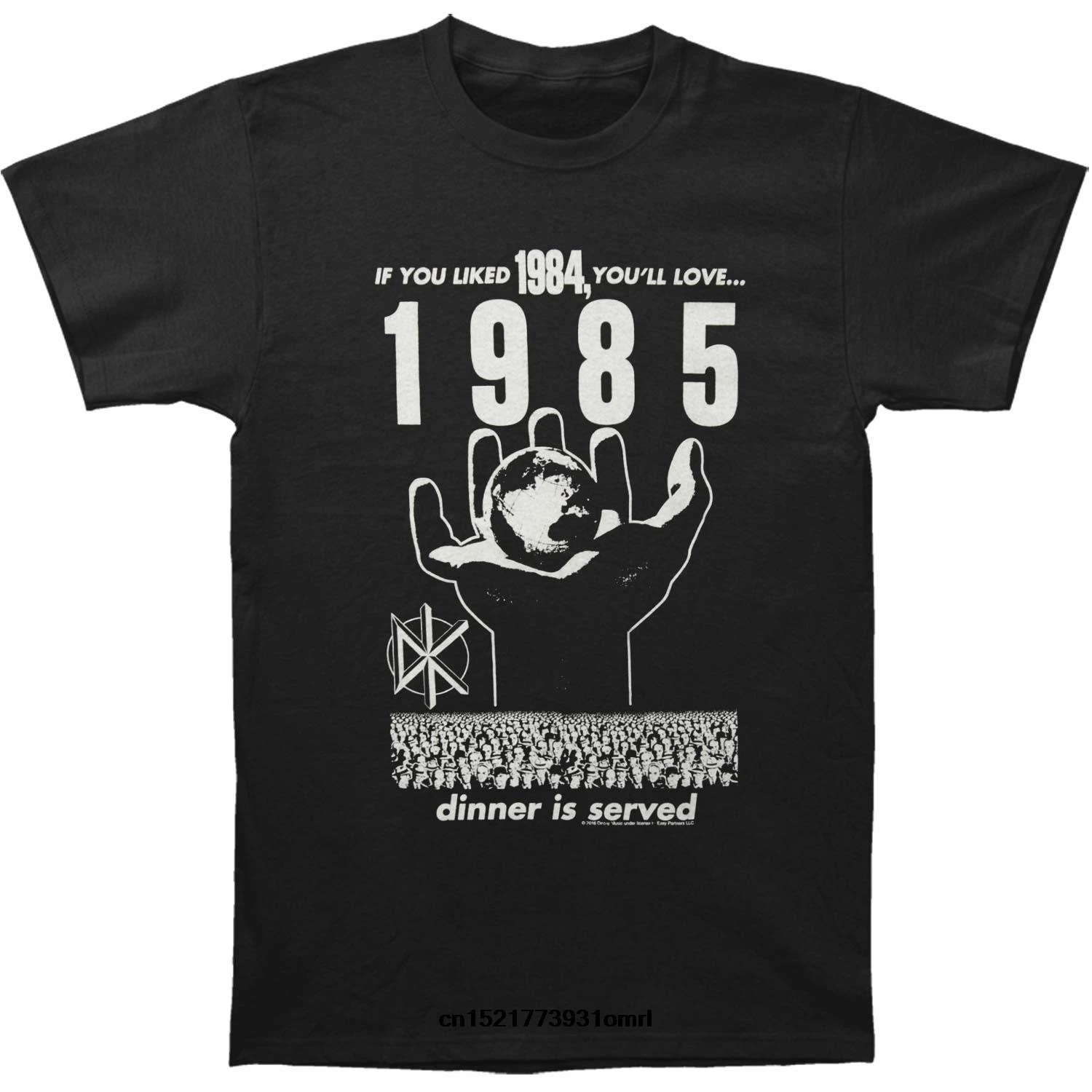 Возьмите забавная Футболка мужская новинка футболка Dead Kennedys-Ужин подается |