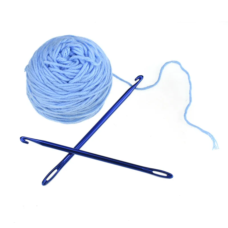 KOKNIT 1 шт. Набор вязаных крючков из алюминия в национальном стиле ручная вязка