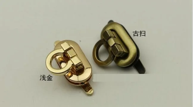 10 шт./лот) багажная сумка овальной формы поворотный замок DIY аксессуары