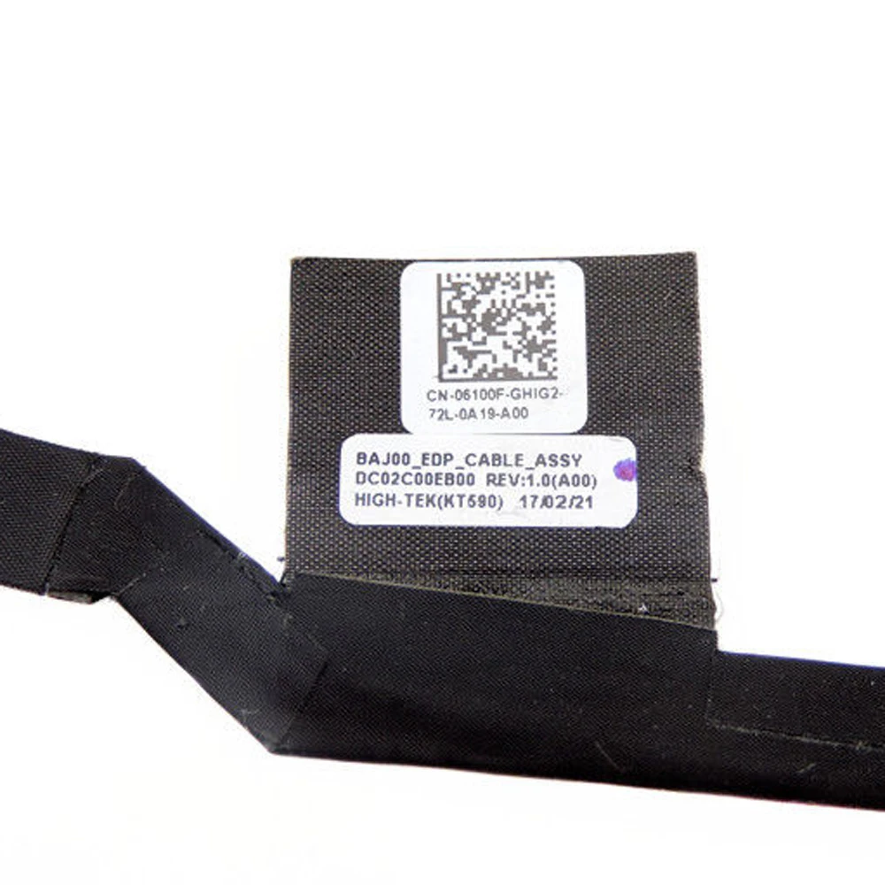 Кабель ЖК экрана LVDS для Dell Latitude 5285 E5285 бай00 6100F 06100F DC02C00EB00|Компьютерные кабели и