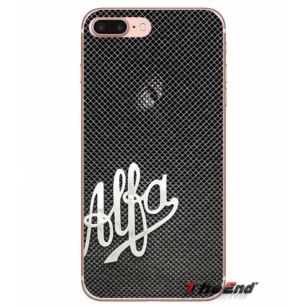Для Samsung Galaxy J1 J2 J3 J5 J7 A3 A5 A7 2015 2016 2017 J530 J730 Fundas Coque Super car Alfa Romeo Логотип ТПУ силиконовый