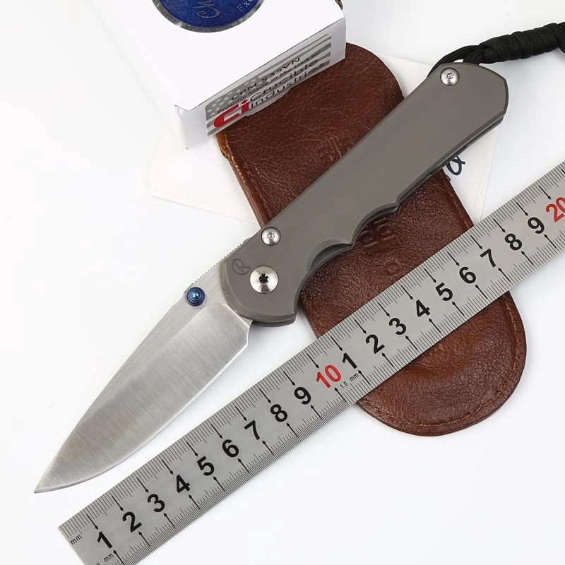 OEM большой себенца 25 CPM S35vn titanium Ручка складной овощи фрукты карман для походов и охоты EDC инструмент ужин кухонный нож