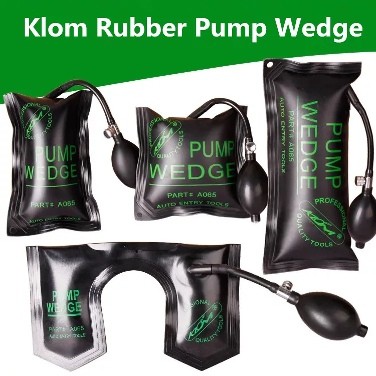 Новинка Klom резиновый насос Клин открывалка для автомобильных дверей воздушный
