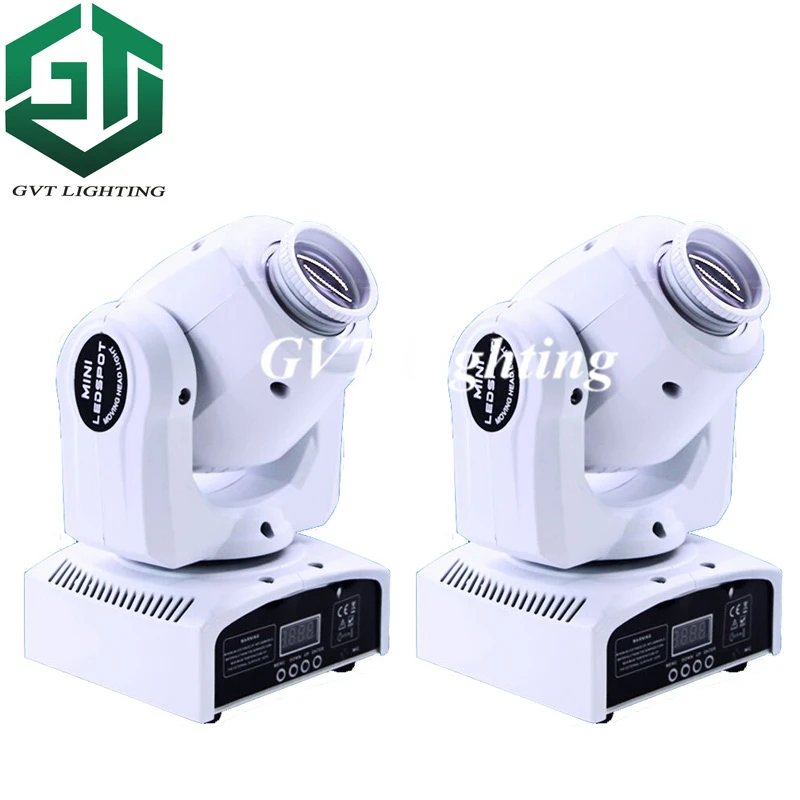 4 шт./лот белый корпус светодиодный Inno Карманный Спот мини движущийся головной