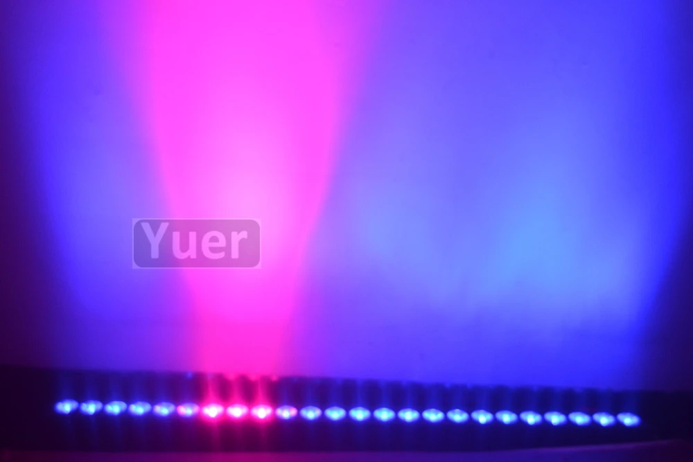 Светодиодный настенный светильник 24x3 Вт RGB 3в1 музыкальное освещение для сцены