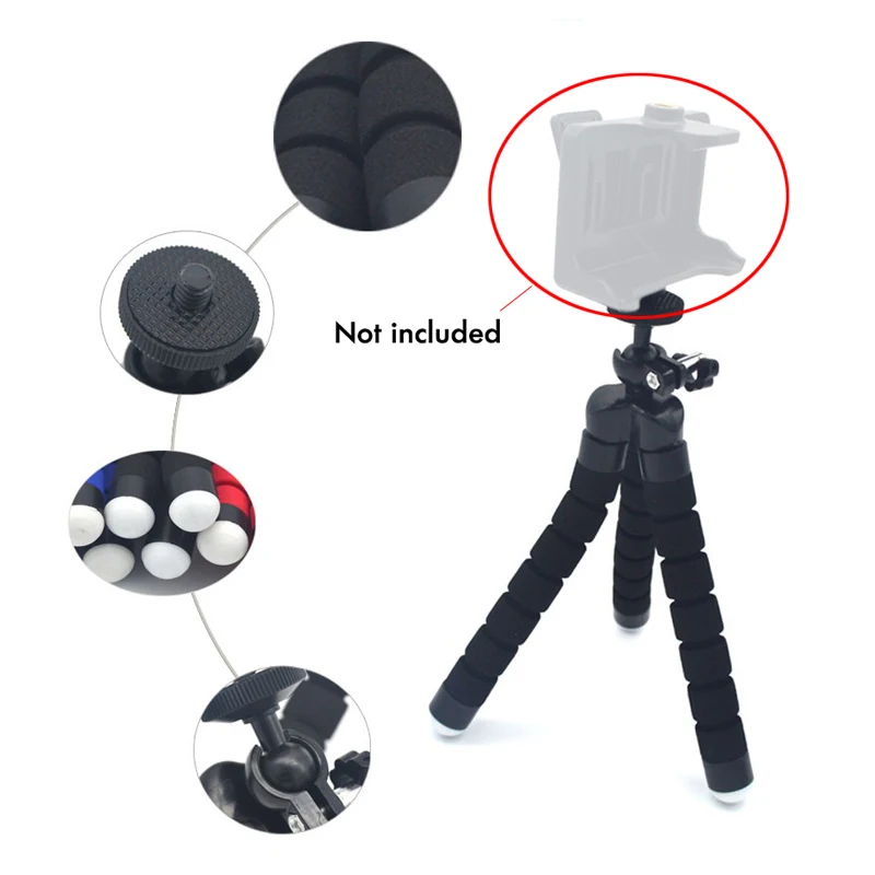 Гибкий штатив для цифровой камеры Octopus универсальный кронштейн подставка