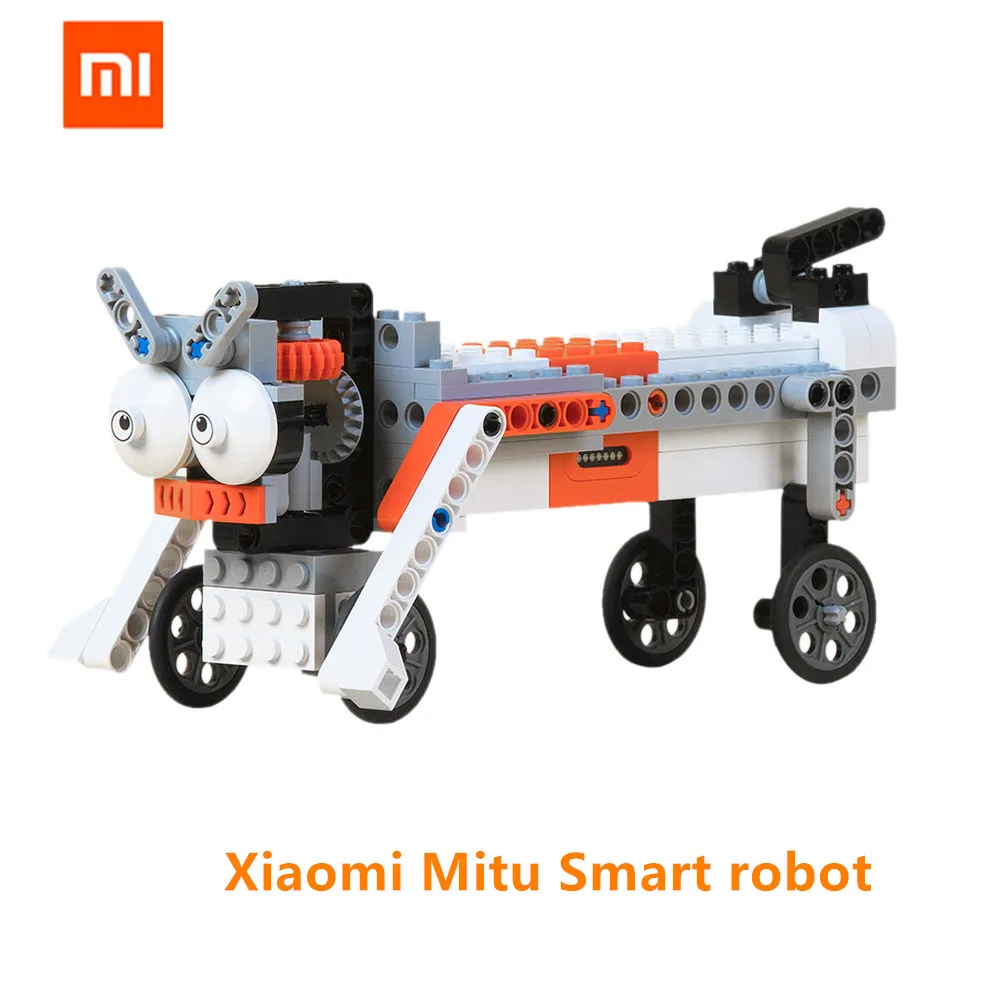 Xiaomi Mijia Mitu робот умные строительные блоки робота 305 кирпичи Bluetooth Мобильный пульт