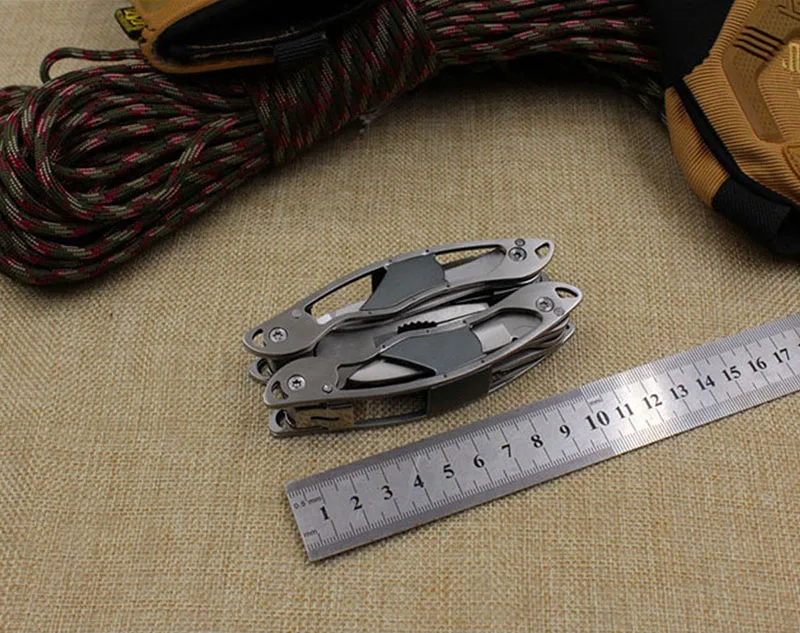 Открытый выживания необходимости нержавеющей стали 9в1 инструмент плоскогубцы