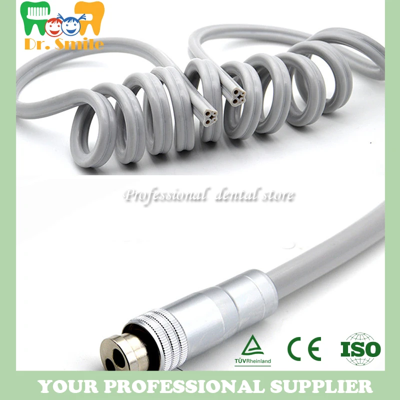 Стоматологическая спиральная трубка композитная 4 отверстие лампа с