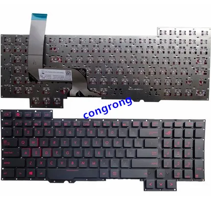 Ноутбук США английская клавиатура для ноутбука Asus G751 G751JM G751JT G751JY 0KNB0-E601RU00 ASM14C33SUJ442