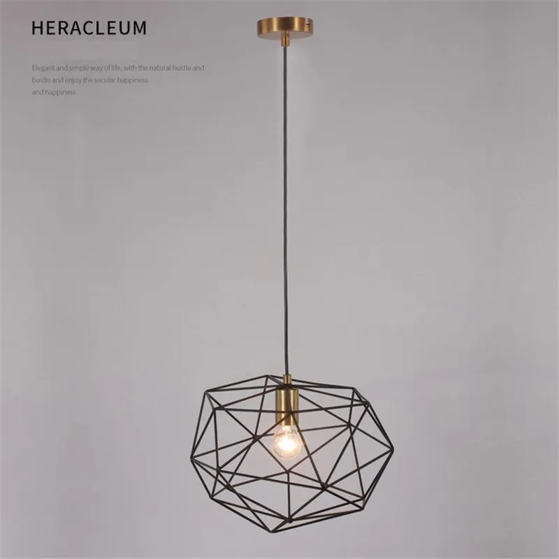 Промышленный потолочный светодиодный светильник Эдисона в стиле лофт железные