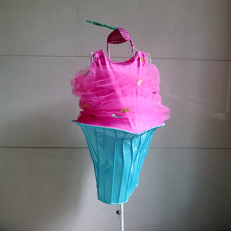 Новый дизайн наполняемое кремом для торта костюм на Хэллоуин летнее платье