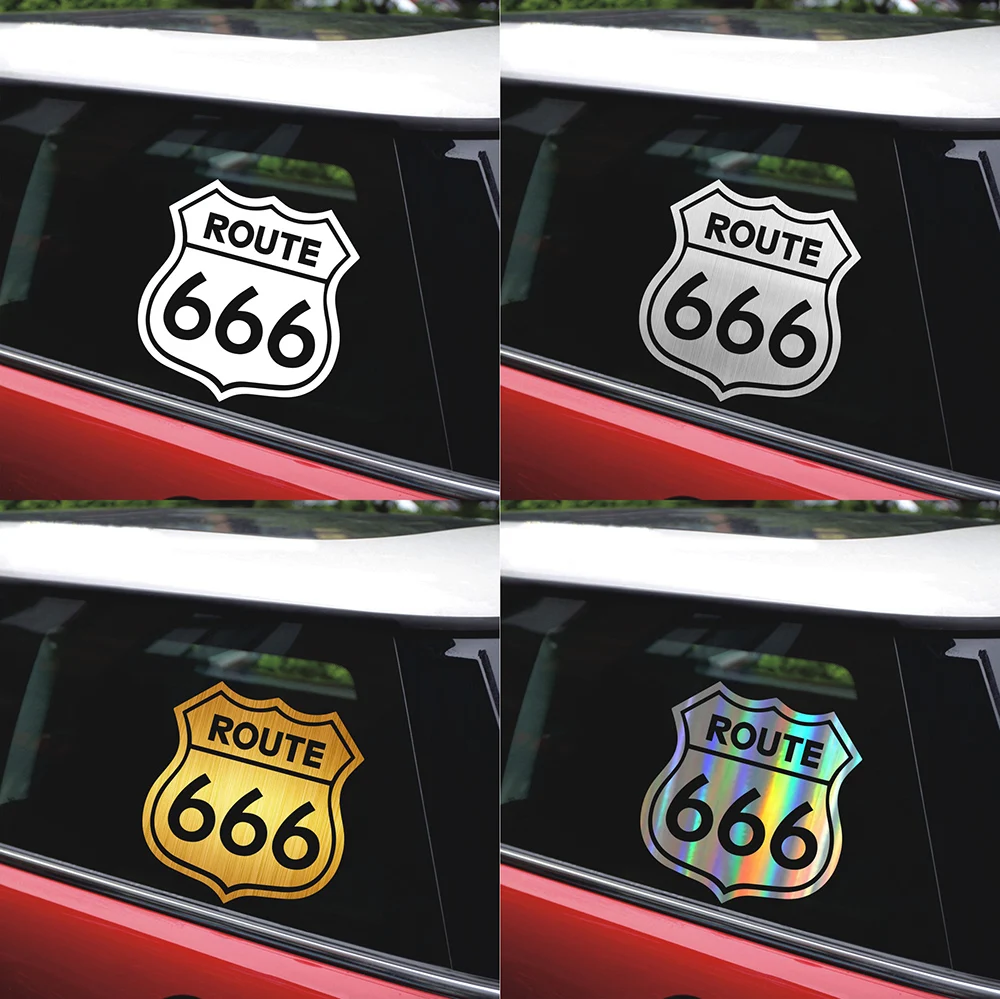 Стайлинг автомобиля стикерами ROUTE 666 Originalit наклейки на автомобильные бамперы и наклейка для автомобиля украшения двери тела виниловые наклейки на окна стикер s