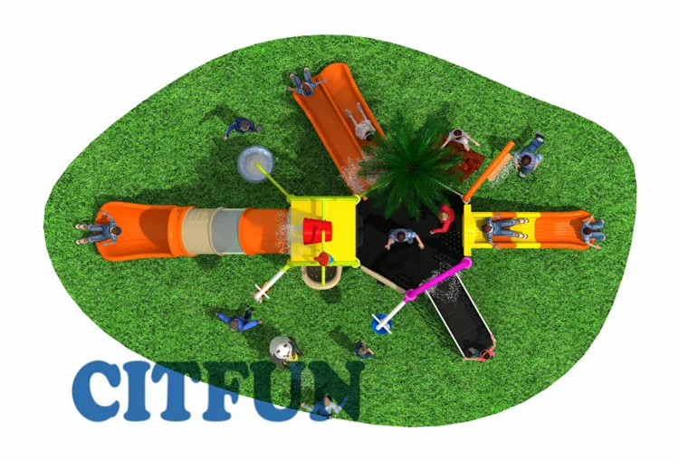 Детская игровая площадка для аквапарка детская детей дошкольного