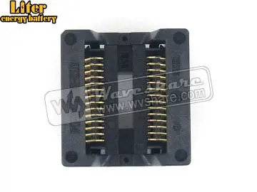 SOP28 SO28 SOIC28 OTS-28-1.27-04 Enplas IC тестовый и сгорающий адаптер программиста 7 5 мм ширина 1 27