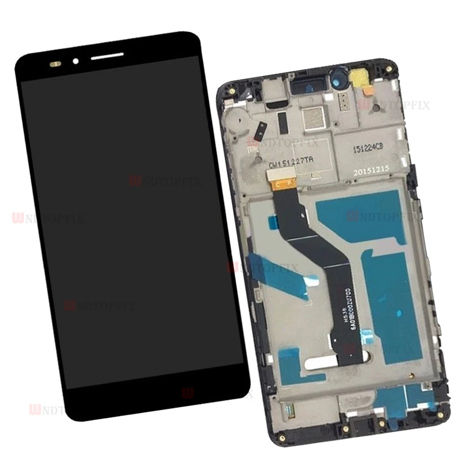 Huawei honor 5X lcd кодирующий преобразователь сенсорного экрана в сборе экран для huawei honor X5 lcd GR5 GR5W экран с рамкой honor 5X дисплей