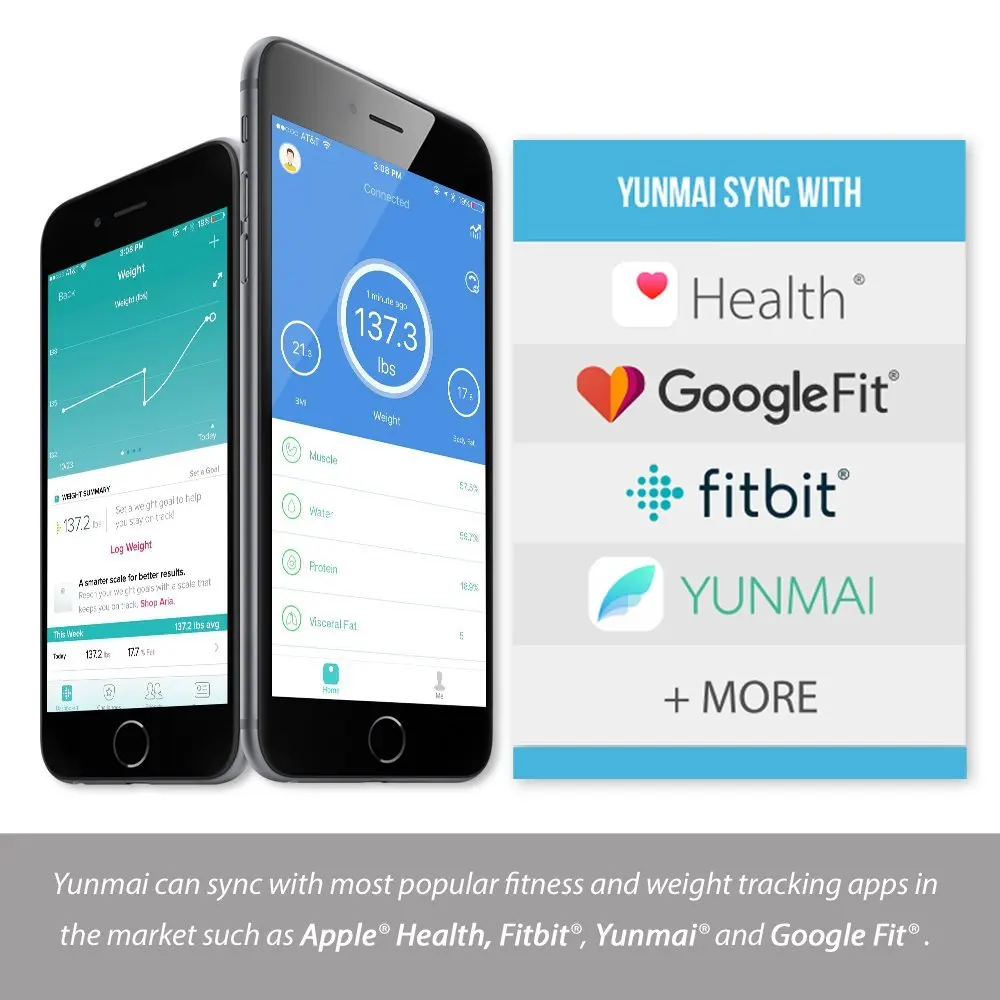 Фото Xiaomi Mijia Yunmai Mini Электронные весы Body Fat с новым бесплатным приложением и Xiaomi Mijia Yunmai Mini Электронные весы Body Fat с новым бесплатным приложением и
