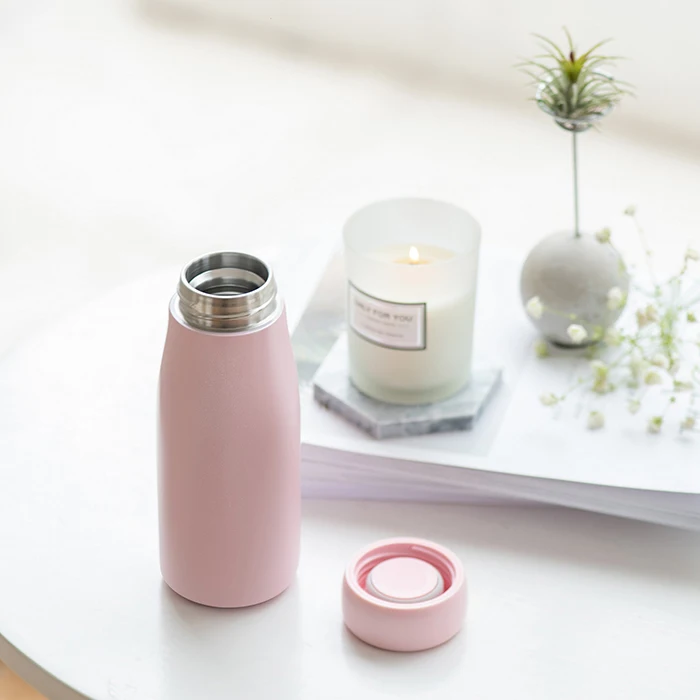 Light Pink Посуда для напитков портативная Термочашка 450 мл с чайным фильтром компактная кружка Вакуумная бутылка для воды чашка для FunHome дорожные чашки - Цвет: Light Pink