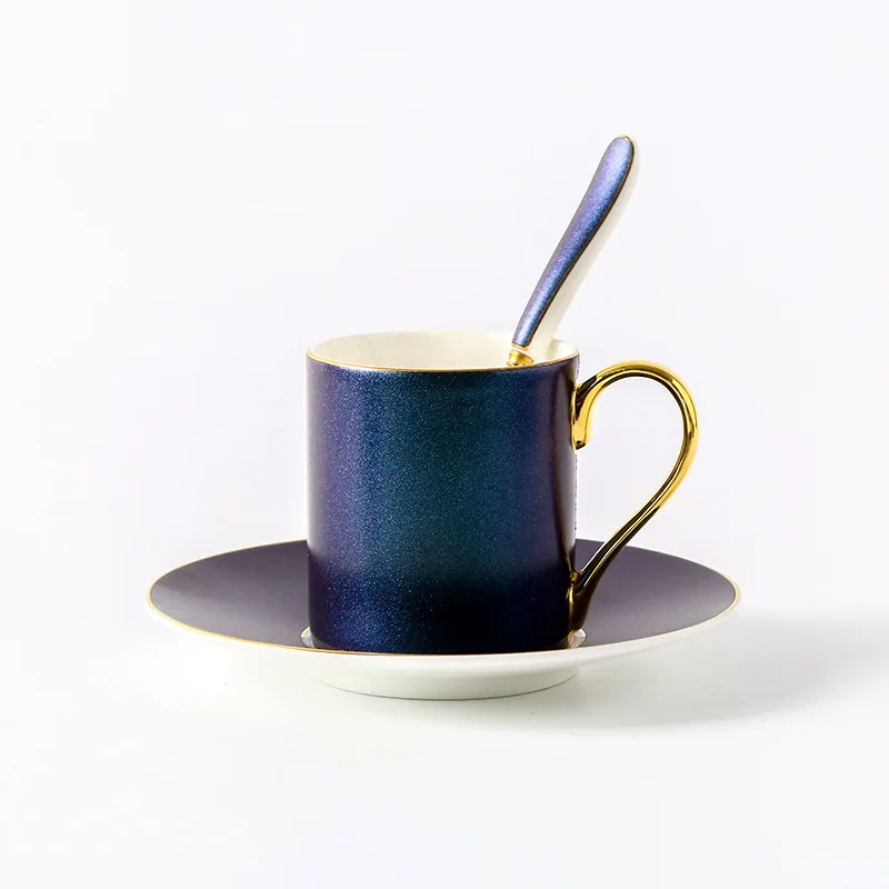 Европейский стиль кофейная чашка с рисунком звездного неба набор керамическая