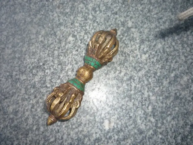 Редкие старые религиозные объекты Будда Ваджра Дордже Kingkong буддистский обряд