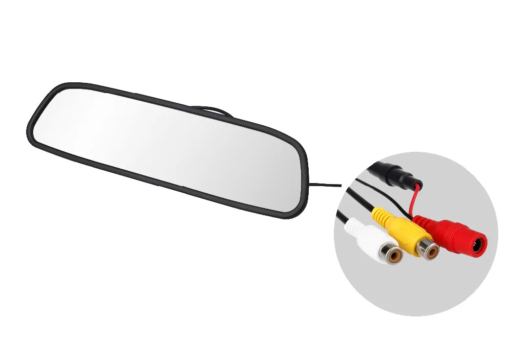 Бесплатная доставка 4.3 дюйма TFT ЖК-дисплей Экран дисплея Парковка заднего вида