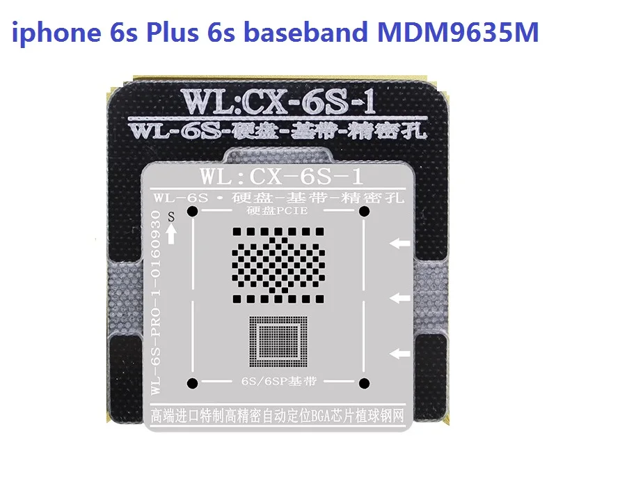 Для iPhone 7 6s 6 MDM9645M MDM9635M MDM9625M MDM9615M базовый ребокс для процессора iphone погрешность