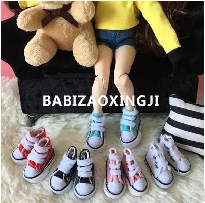 3 5 см мини кукольная обувь для Blyth 1/6 кукла азон Pullip Dal холщовые туфли кроссовки
