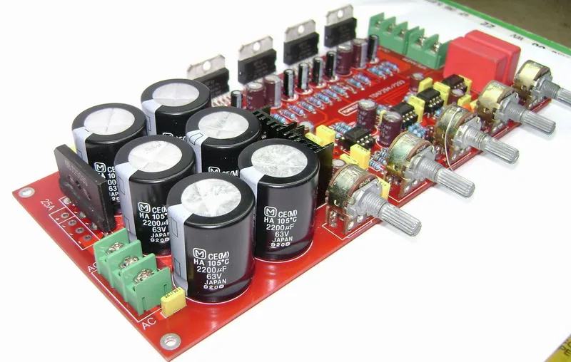 Плата усилителя huande electronic TDA7294 мощности 2 1 2x80 Вт + 160 сабвуфер YJ00235 | Электроника