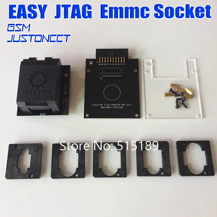 Новая версия Полный набор легкий Jtag плюс коробка легко-Jtag плюс коробка+ EMMC разъем для htc/huawei/LG/Motorola/samsung/SONY/zte
