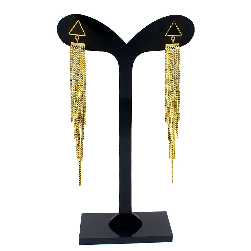 Серьги-гвоздики женские золотистые/розовое золото 2 цвета | Украшения и