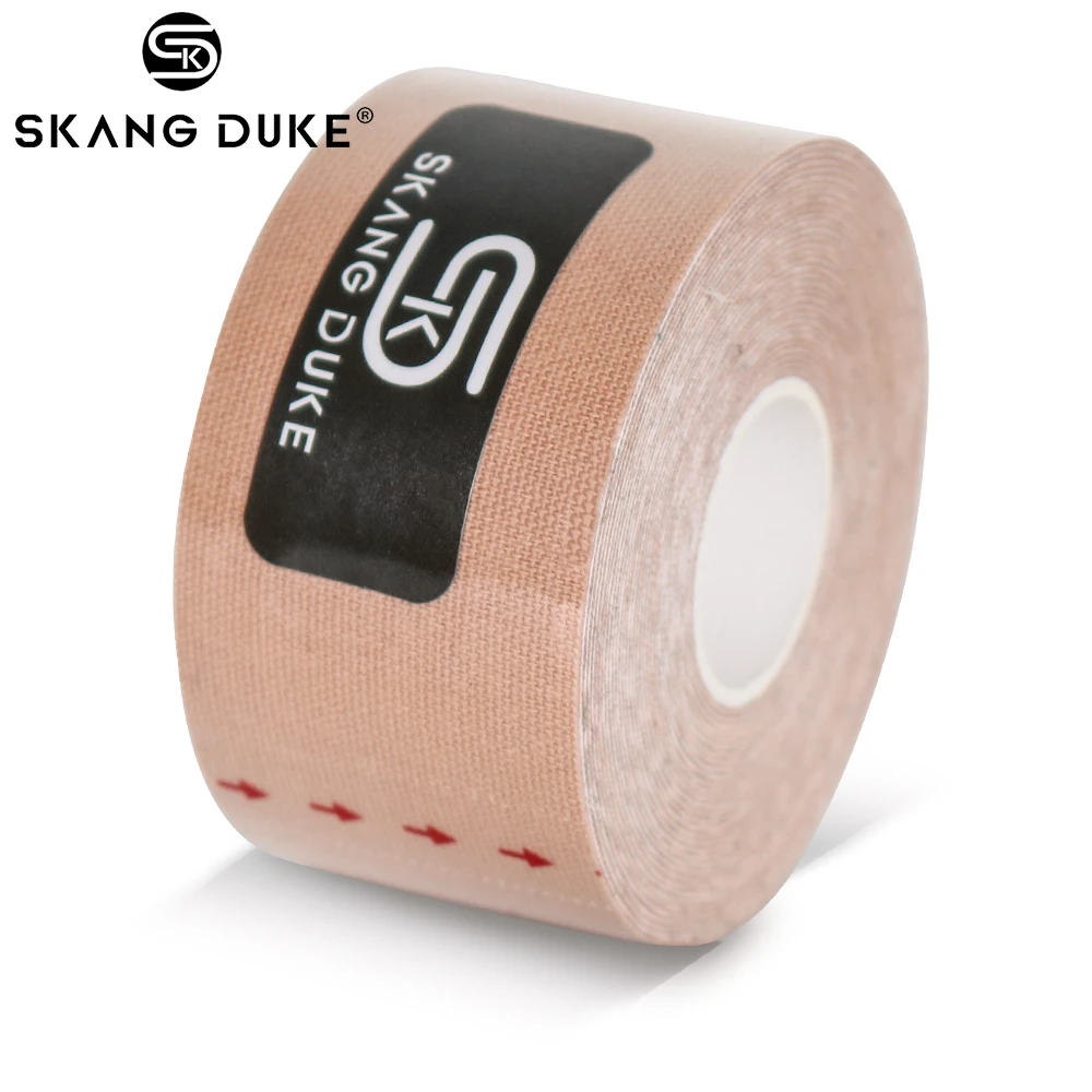 Khaki KinesioTape 1pc5M кинезиологическая лента, повязка для мышц, рулон, хлопок, эластичная лента для колена, кинезиологическая, водонепроницаемая, для боли, для бега, фитнеса, тренажерного зала, наклейка - Цвет: Khaki KinesioTape