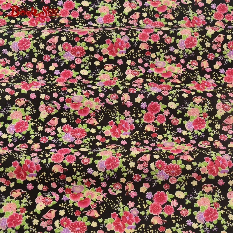 Хлопчатобумажная поплиновая ткань Booksew плотный четверть метра одежда детские