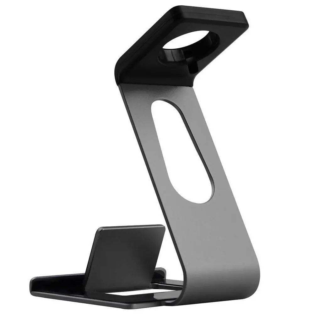 Алюминиевая Подставка для зарядки из ТПУ док станция держатель Apple Watch серии 1 2 38 42