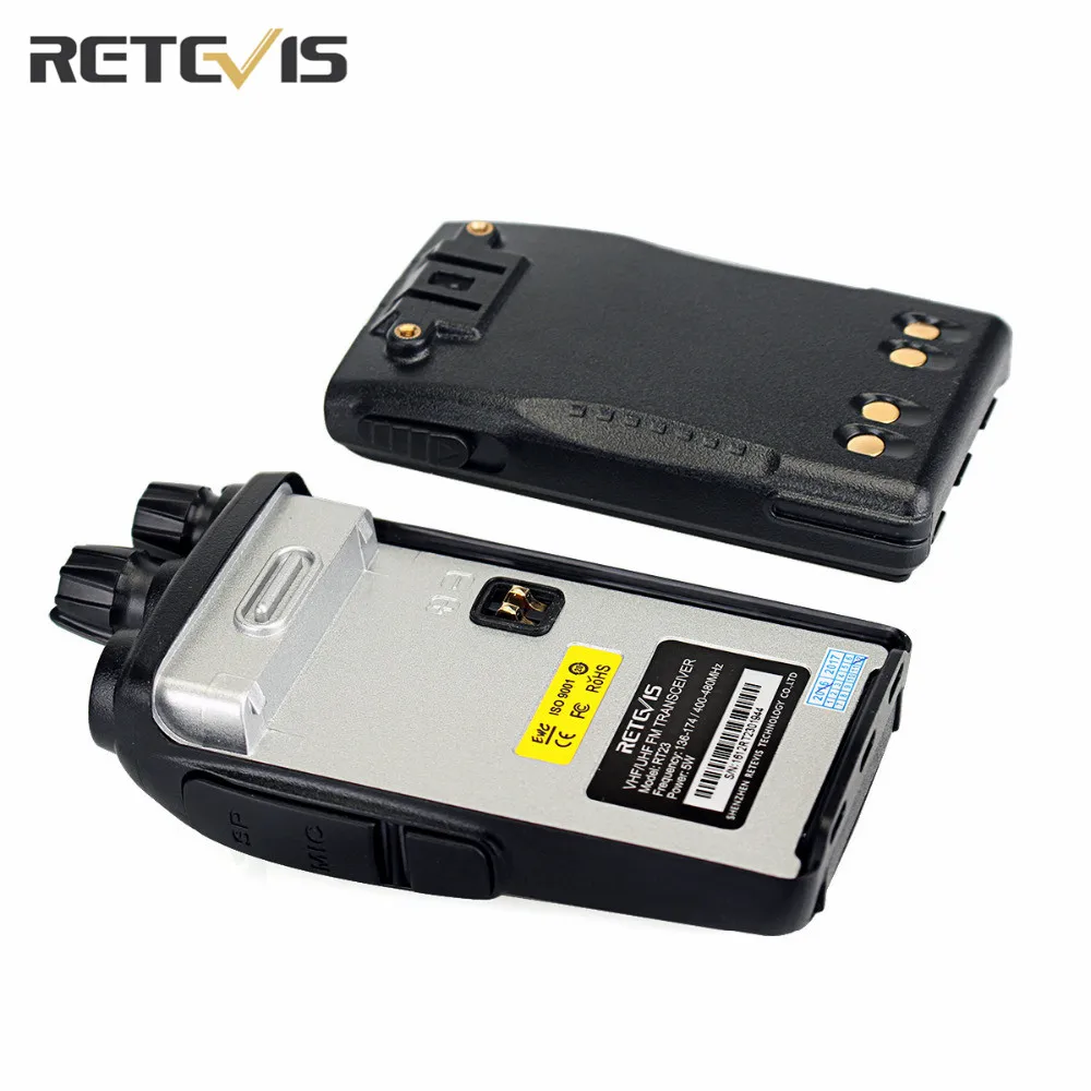 3 шт. Retevis RT23 рация поперечный ретранслятор 5 Вт двухдиапазонный UHF VHF Dual PTT/Receive 128Ch