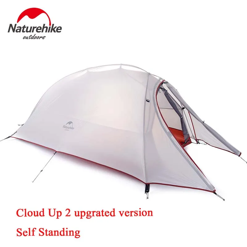 NatureHike Cloud Up 1 2 3 человек новая Обновленная Самостоятельная палатка 20D силиконовые