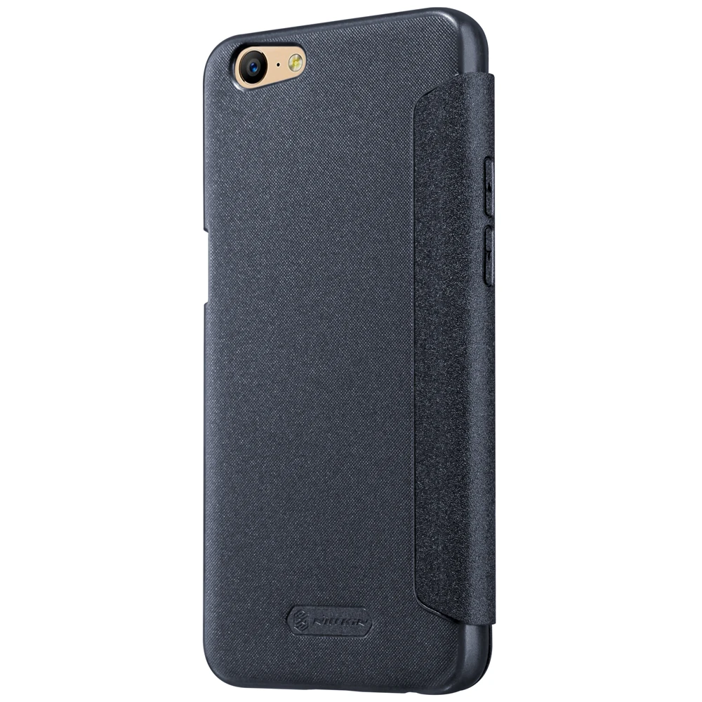 Original NILLKIN NEW PU Leather Sparkle Case For OPPO A39 Inner Magntism Sleep Function Fundas Carcasa Housing Cover |