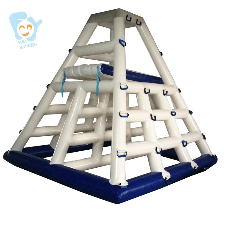 Large Inflatable Water Floating Islands Fun Sports Games Climbing Wall Giant Adult Slide Beach Park |