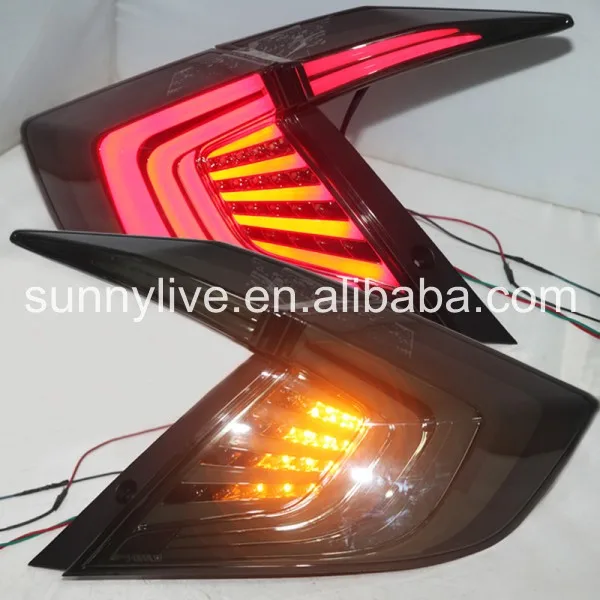 

LED rear light For Civic LED REAR LIGHT 2016 YZ smoke