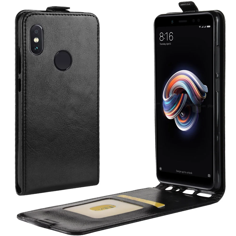Phone Case For Xiaomi Redmi Note 5 Pro Flip PU Leather Back Cover Note5 Wallet Smartphone Coque Funda | Мобильные телефоны и