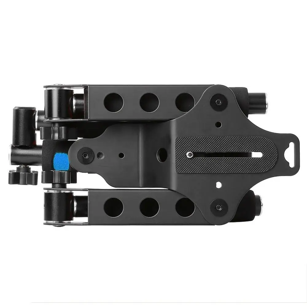 Luminium сплав складной DSLR Rig фильм Комплект делая систему плечо крепление поддержка