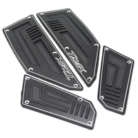 motorcycle accessories 4pcs front and rear motorcycle footboard steps foot pegs plate for yamaha t max 530 2012 2015 2013 2014 6