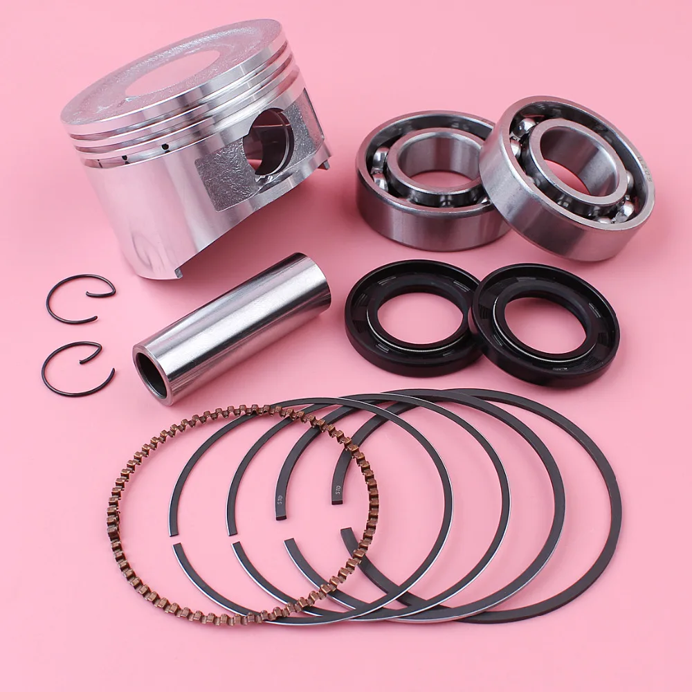 68mm piston pin ring circlip 6205 bearing oil seal kit for honda gx160 5 5hp gx 160 small engine motor part free global shipping