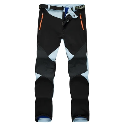 New winter outdoor soft shell attack pants women add fleece thickening thermal waterproof breathable mountaineering ski | Спорт и