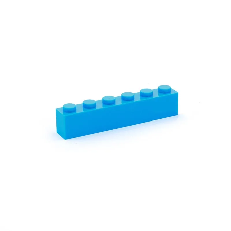 NO.3009 light blue 430 шт./лот Kennie № 3009 цветные Запчасти оптом 1X6 высокий кирпич частицы классические мелкие детали и Запчасти игрушки "Сделай своими руками" 1k - Цвет: NO.3009 light blue