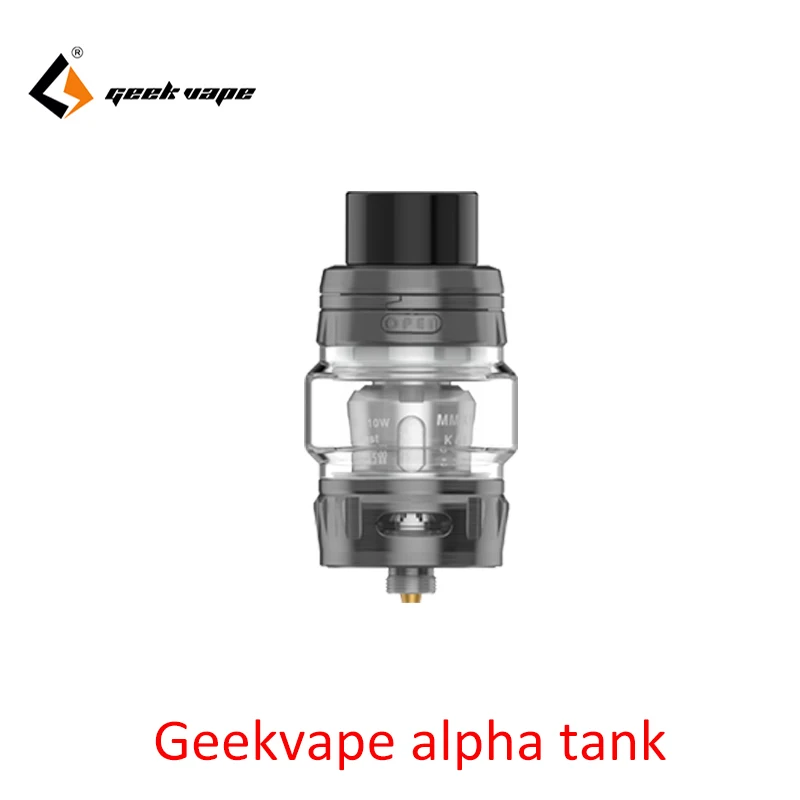 Новое металлическое издание Vape tank оригинальный Geekvape Alpha Sub Ом Tank fit nova mod верхнее