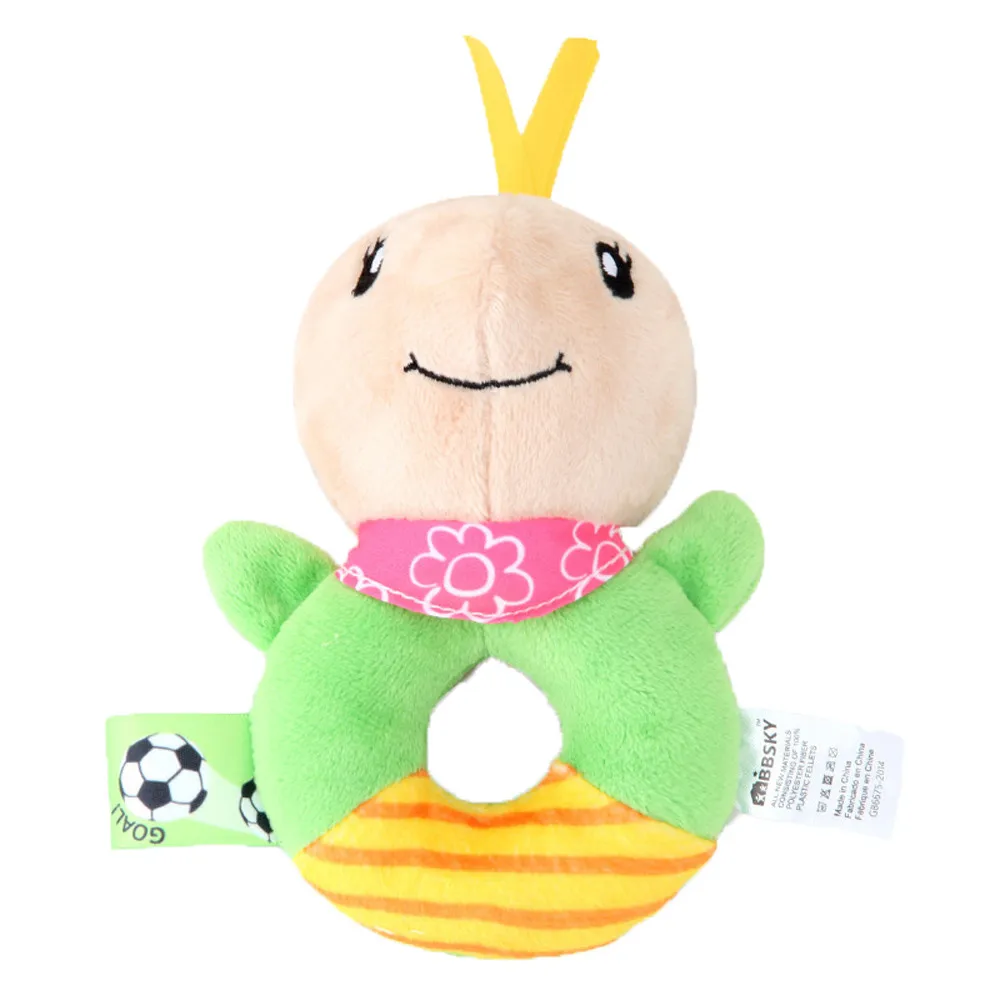 Детские погремушки в виде животного Музыкальная развивающая игрушка